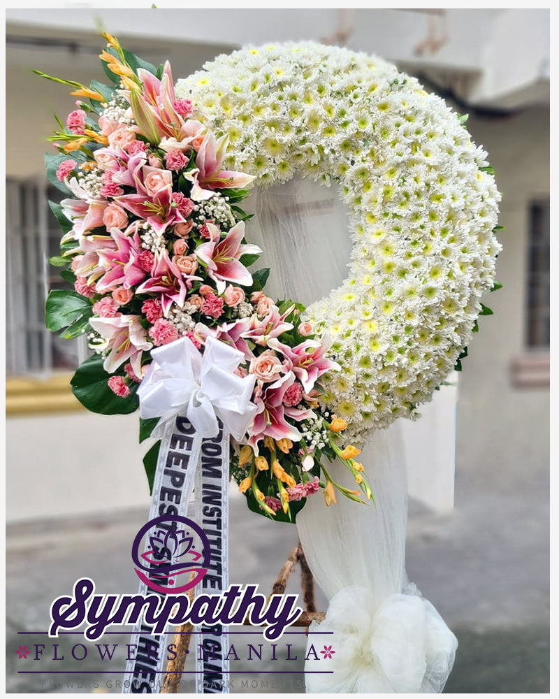 Flowers for Condolences, Funeral Ring Flowers, Sympathy Flowers Delivery –  ArenaFlowers